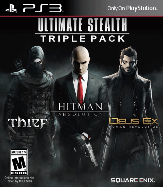Ultimate Stealth Triple Pack box art for Playstation 3